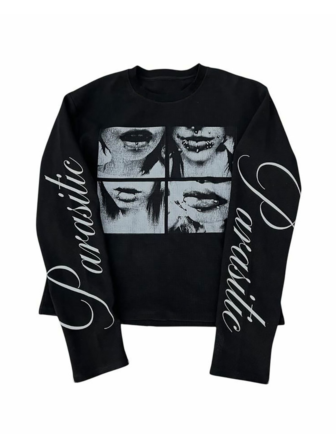 Street Fashion Y2K - Camiseta de manga larga con estampado
