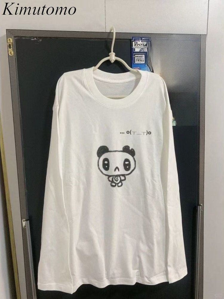 Street Fashion Y2K - Kimutomo-camisetas con estampado de dibujos animados