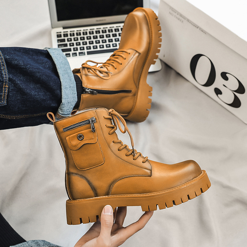 2025 tendencia hombres botas z - Street Fashion Men 2025 reseña y precio